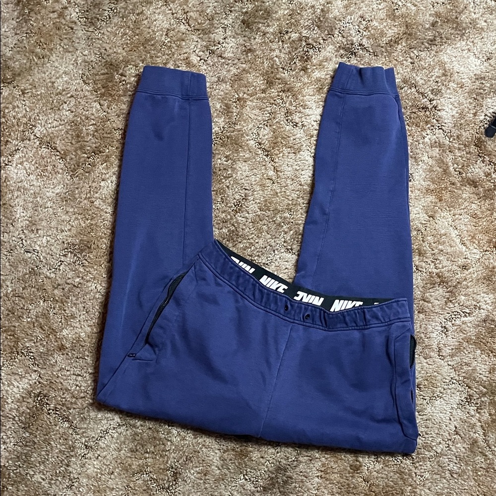 Nike Navy Blue Joggers Size Small